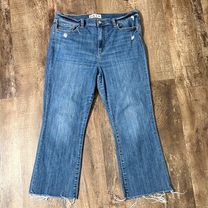 Women's Classic Blue Flare Jeans
